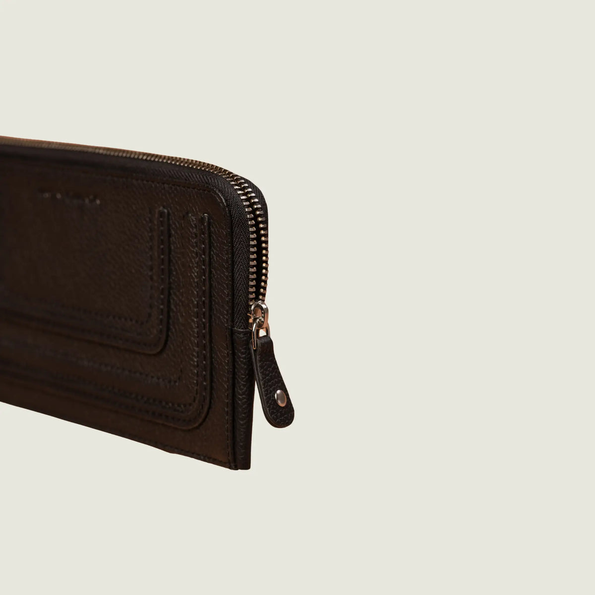 Beige Arc Wallet
