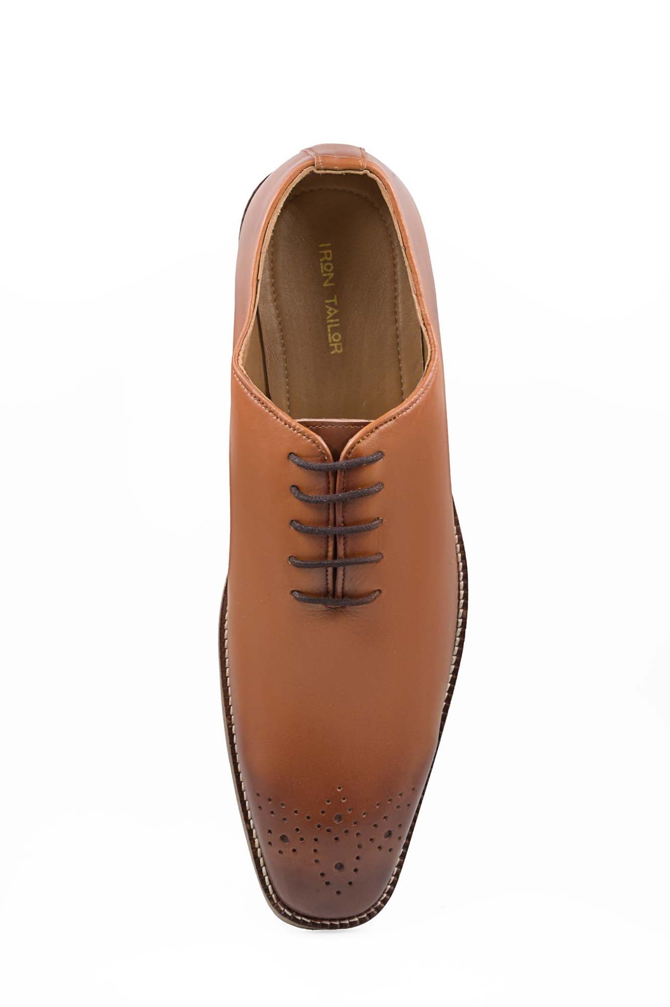 Tan Front Brouge