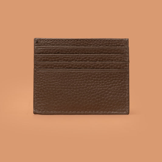 Grey Genuine Leather Card Holder for Men – Iron Tailor