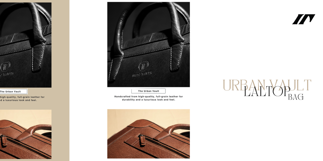 Premium Leather Laptop Bag for Men – The Urban Vault by Iron Tailor
