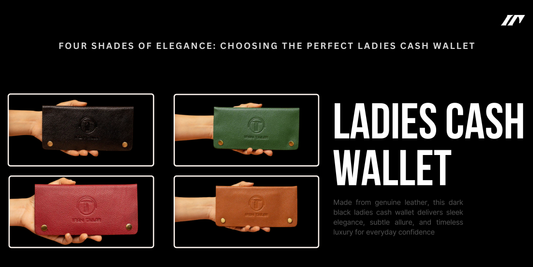 Four Shades of Elegance: Choosing the Perfect Ladies Cash Wallet.