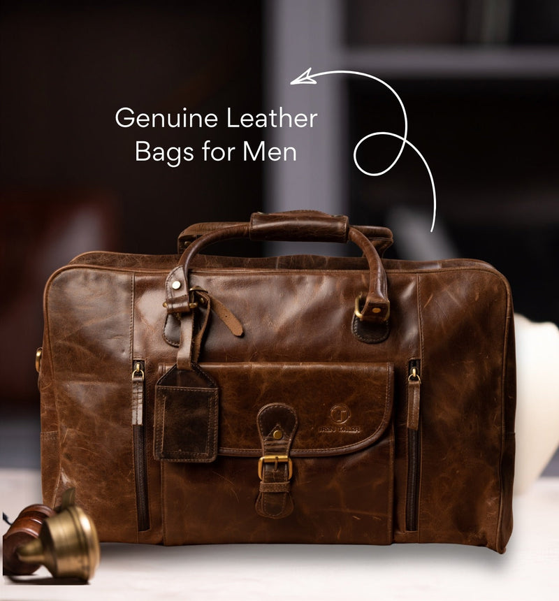 Genuine Leather Bags for Men: Best Picks &amp; Buying Guide