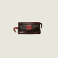 Handcrafted Leather Grooming Kit for Unisex - Toiletry & Shaving Bag | Iron Tailor
