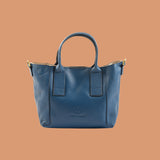 Indigo Blue Francesca Ladies Tote Design Bag – Leather Tote Bags For Women | Iron Tailor