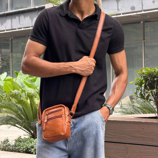 Zipper Sling Bag