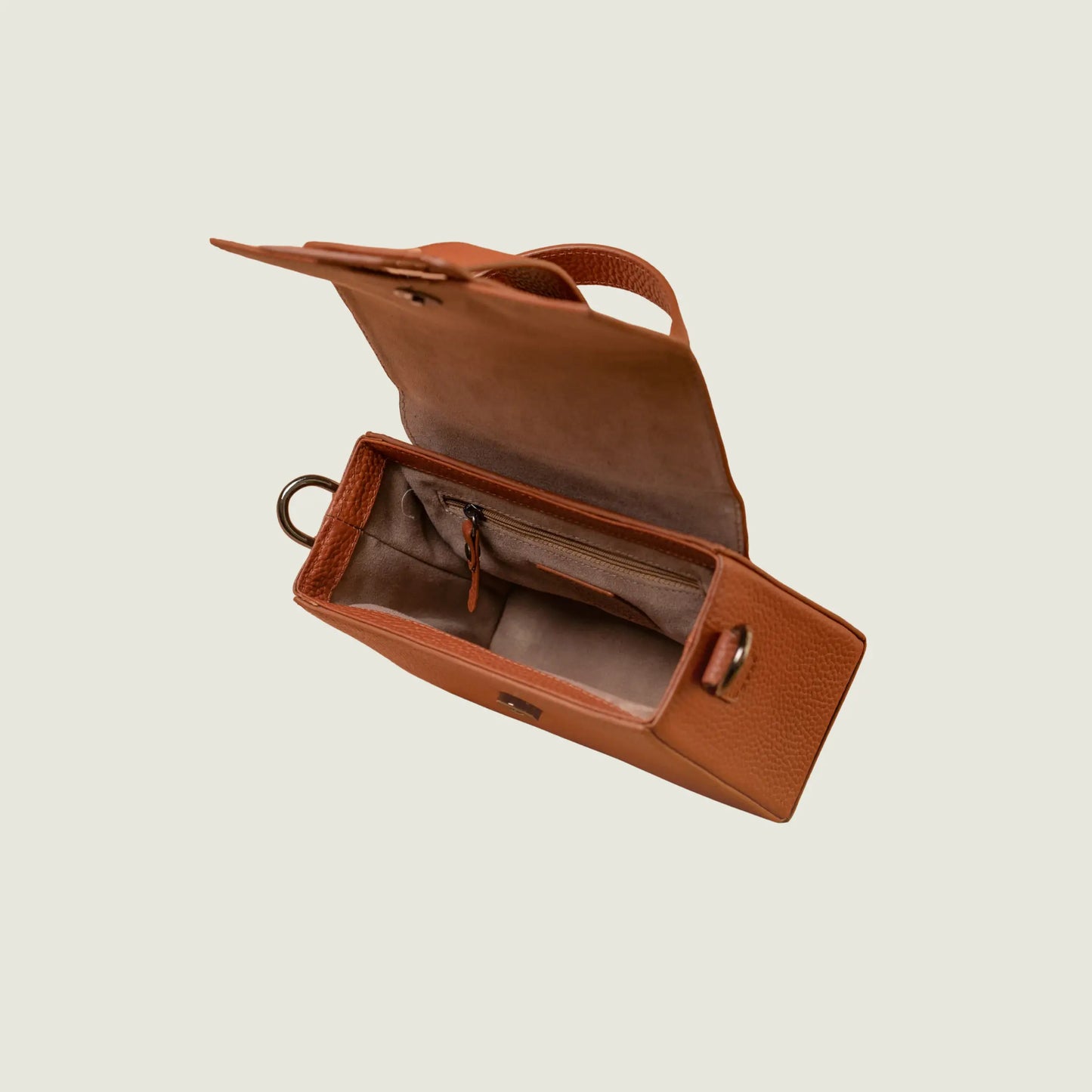 Box Sling Bag - Taupe