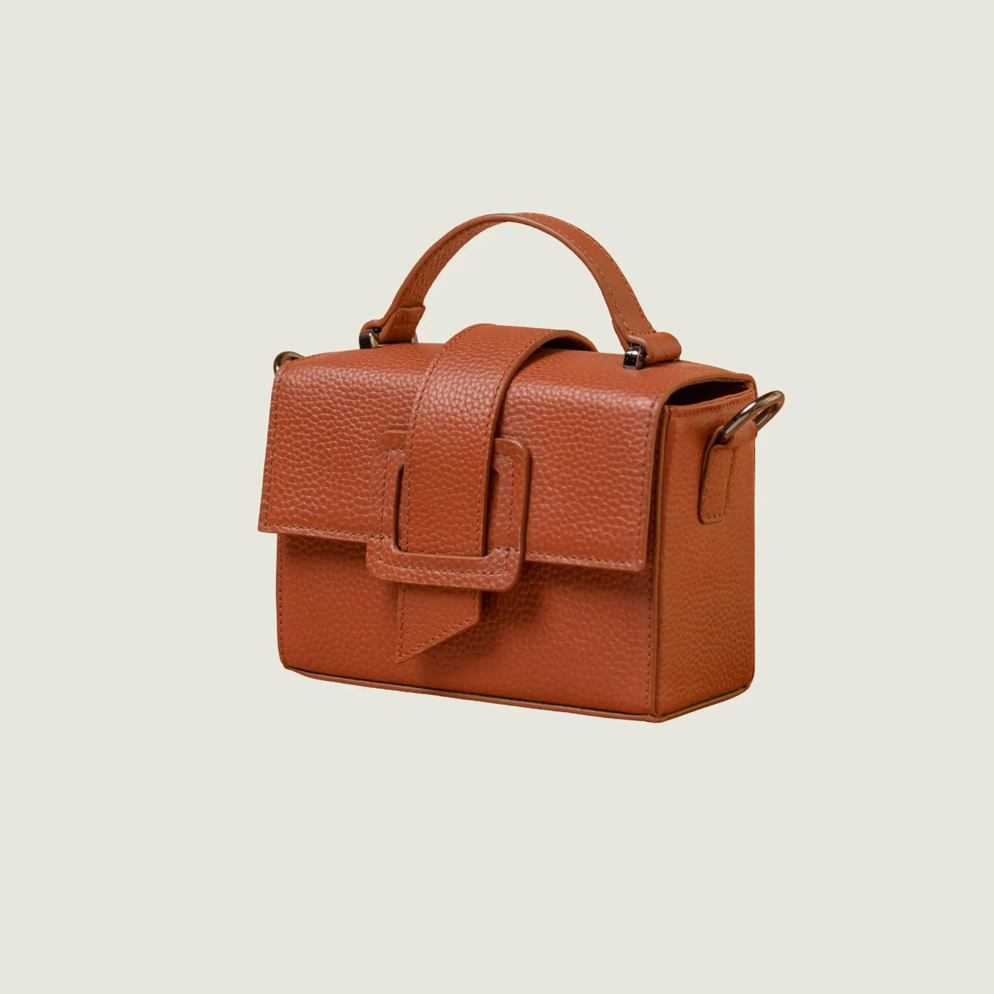 Box Sling Bag - Taupe