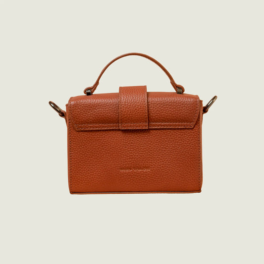 Box Sling Bag - Tan