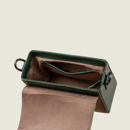 Box Sling Bag - Taupe