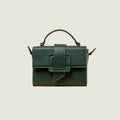 Box Sling Bag – Green