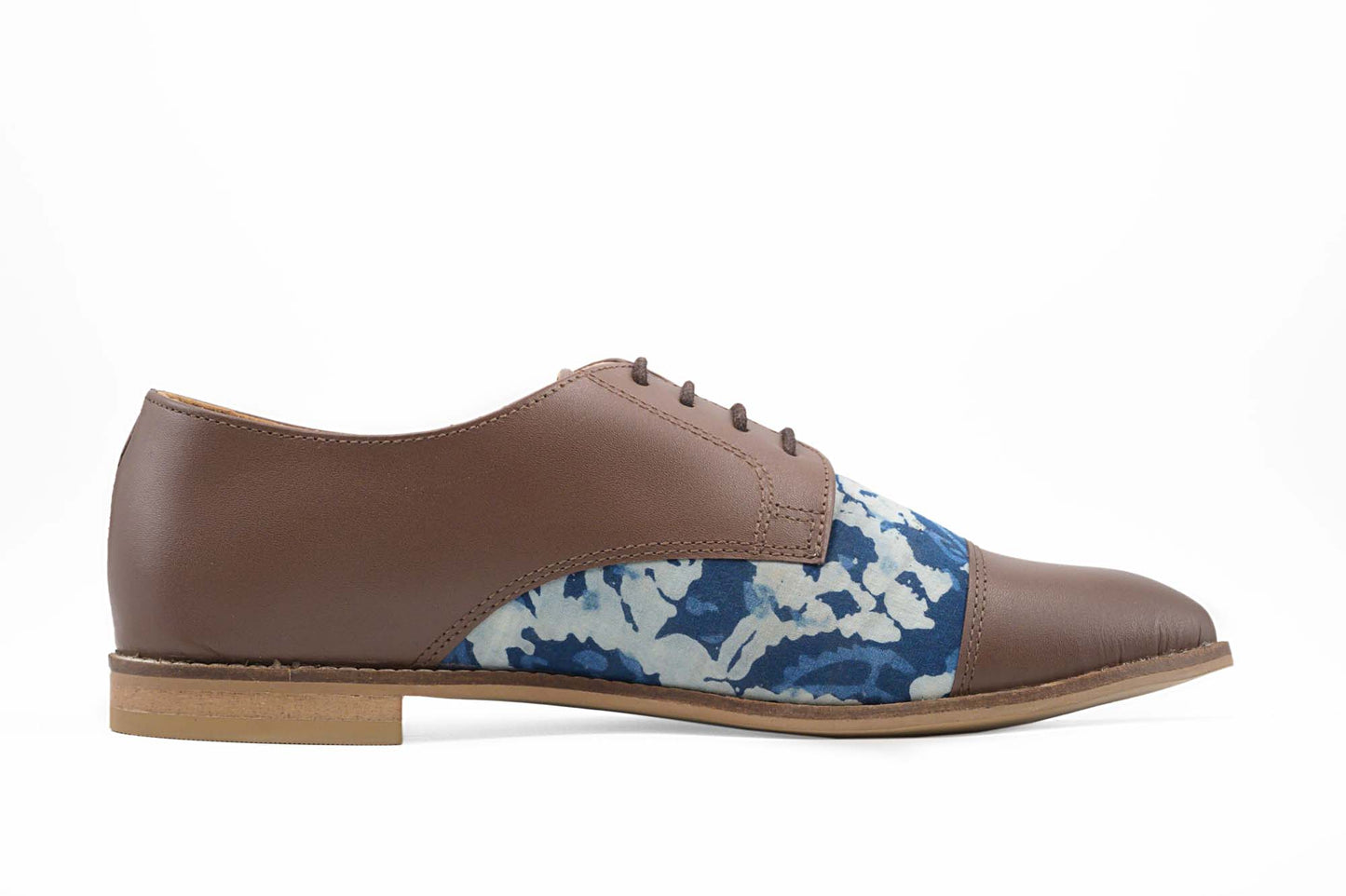 Brown Blue Canvas