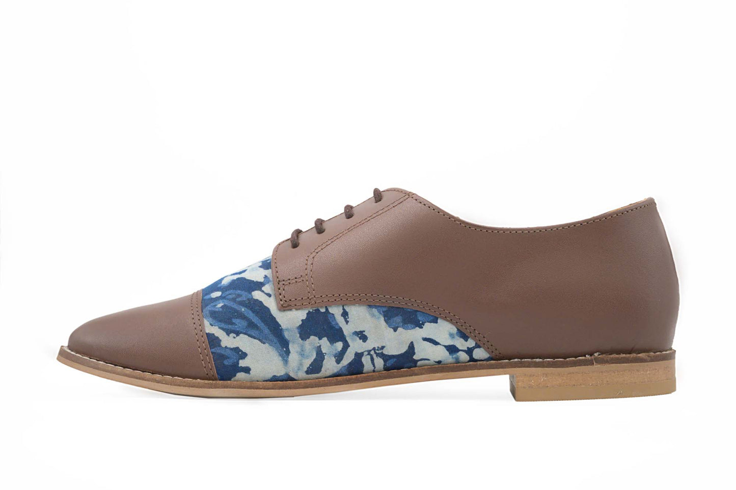 Brown Blue Canvas