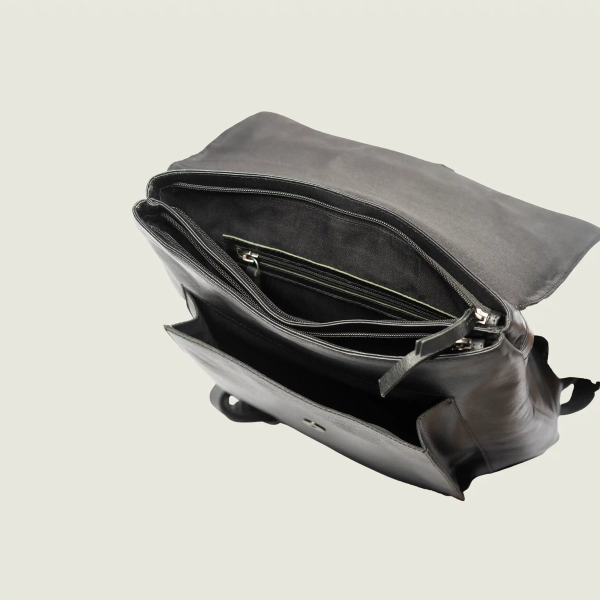 Noir Black Backpack