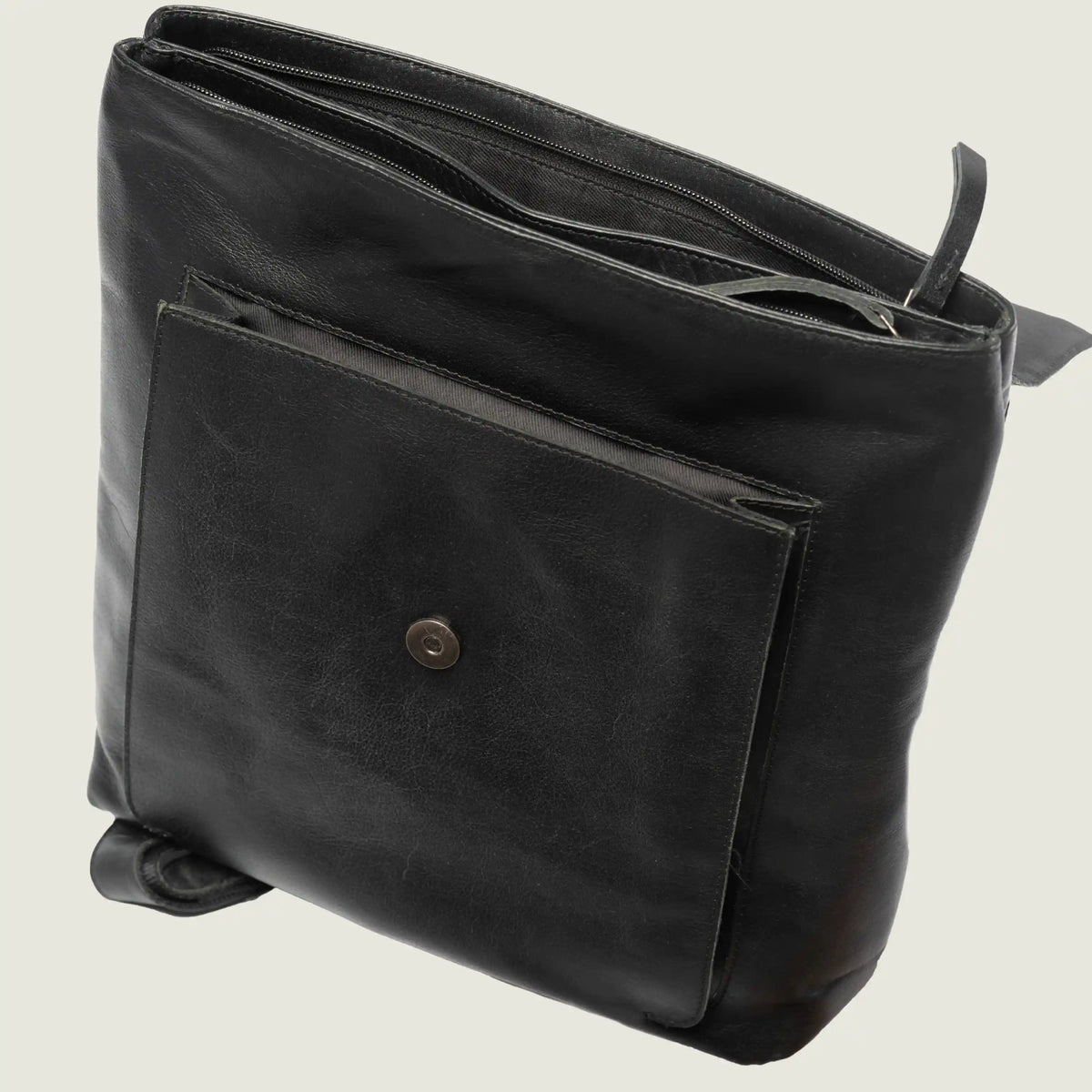 Noir Black Backpack