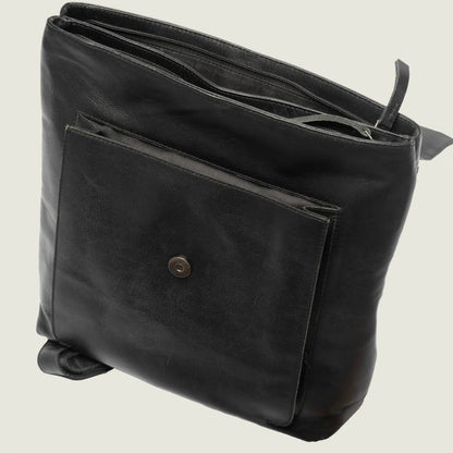 Noir Black Backpack