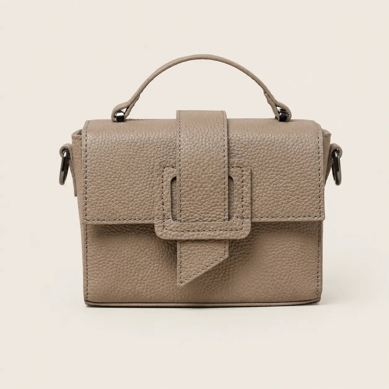 Box Sling Bag - Taupe