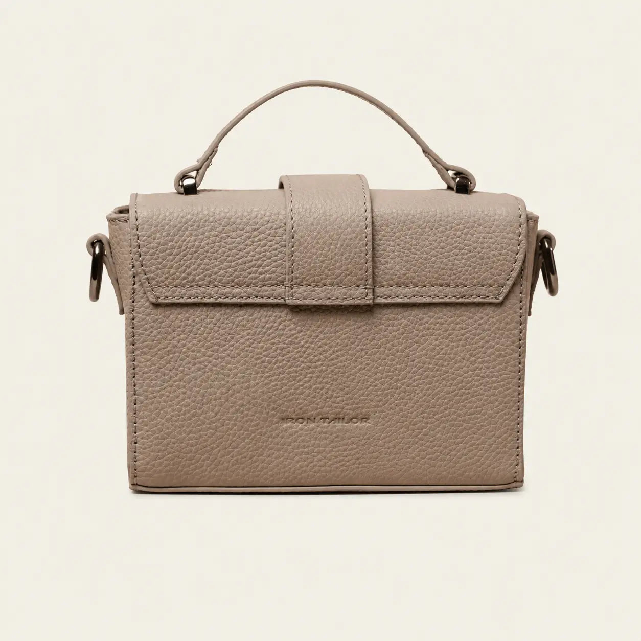 Box Sling Bag - Taupe