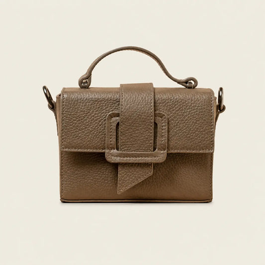 Box Sling Bag - Taupe
