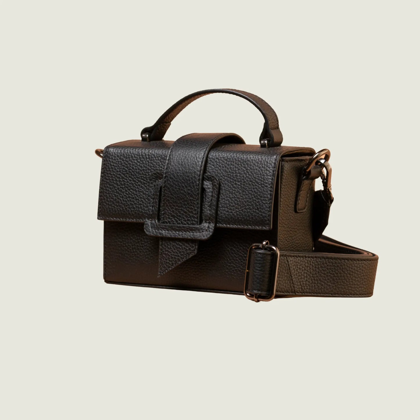 Box Sling Bag – Green
