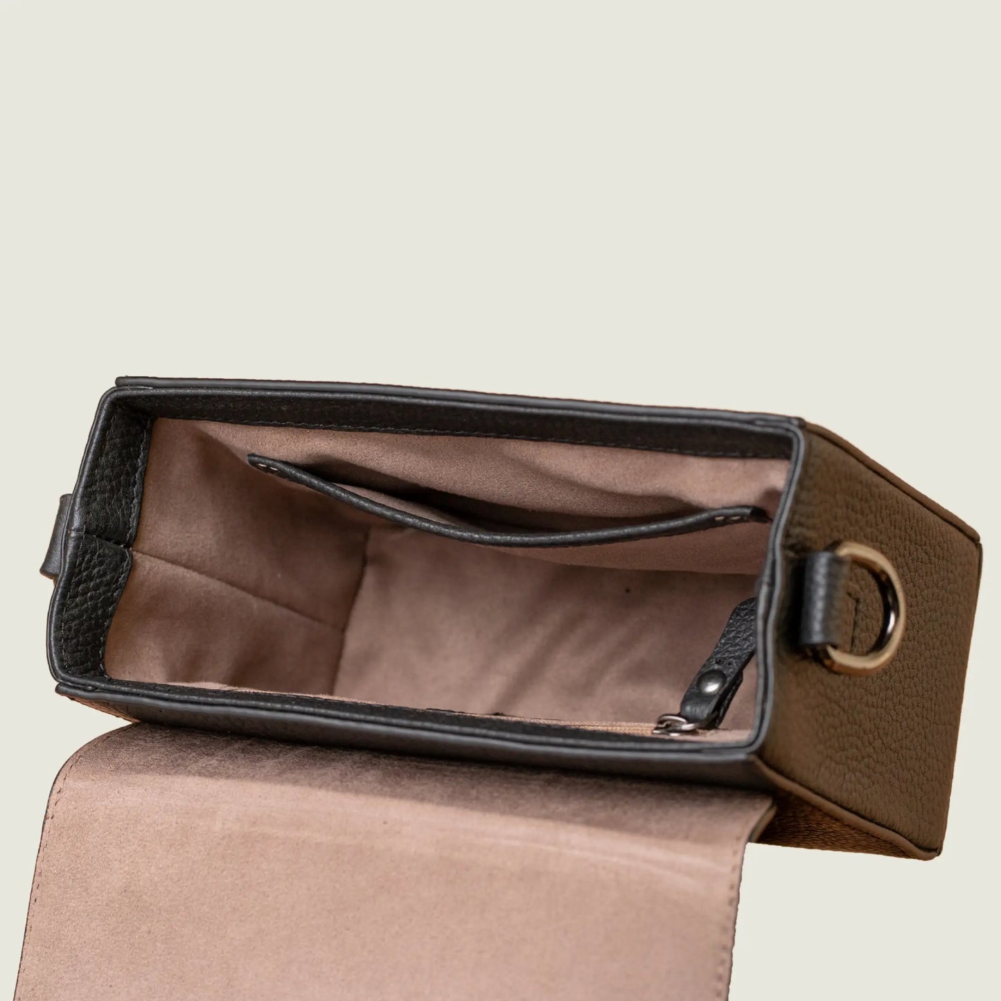 Box Sling Bag - Taupe