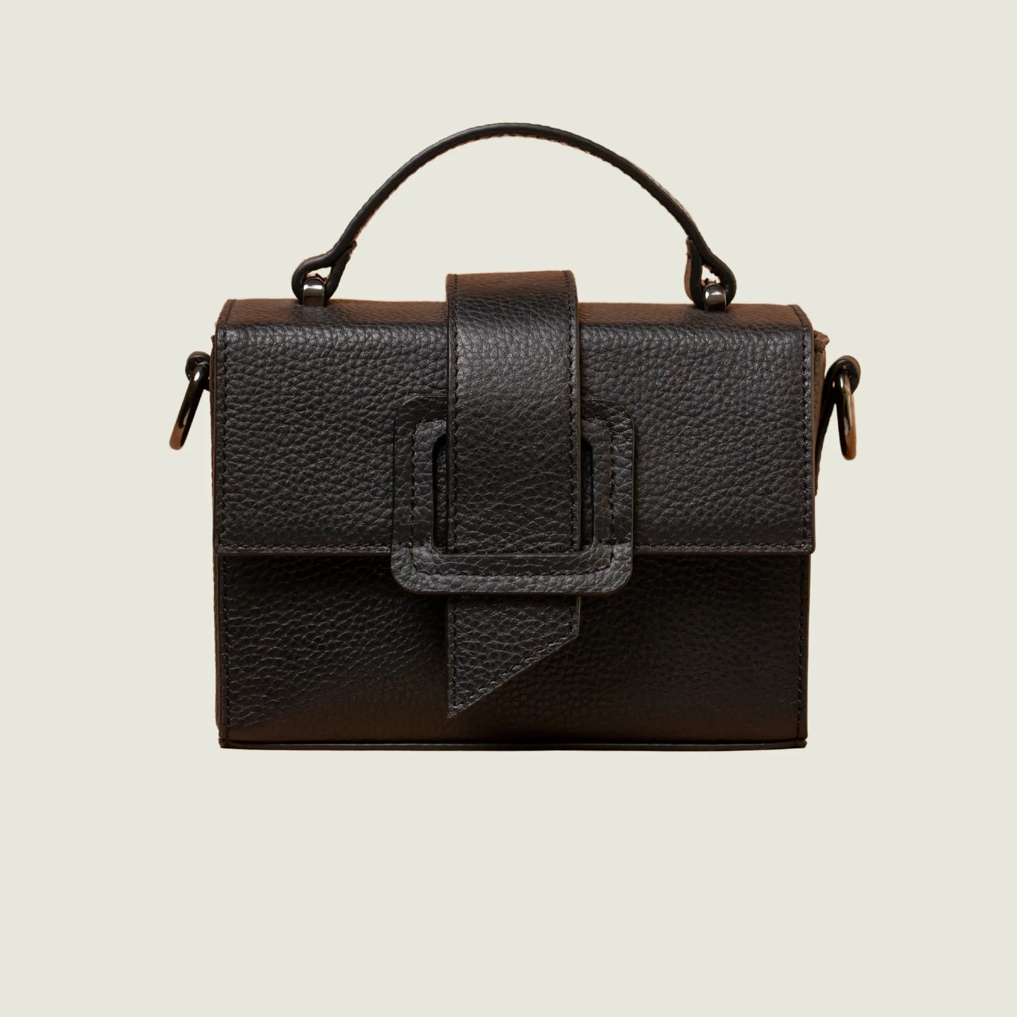 Box Sling Bag - Taupe