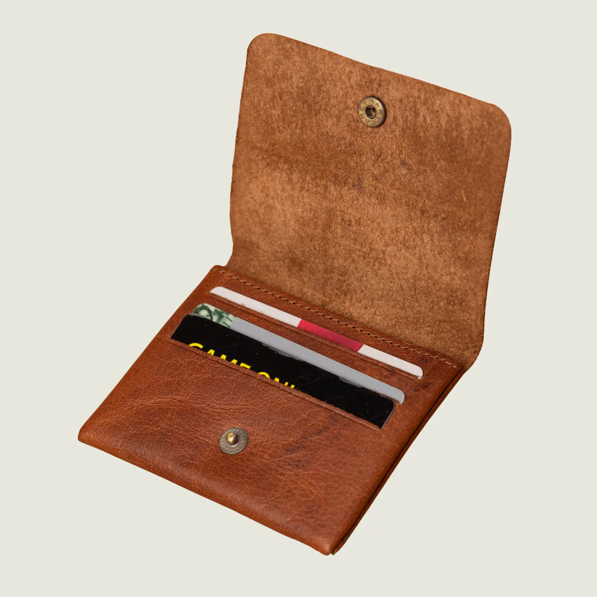 Snap Button Card Holder
