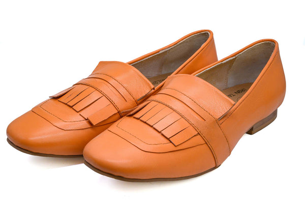 Orange Flair Leather Loafer