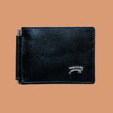 Black Genuine Leather Money Clipper Wallet for Men – Iron Tailor