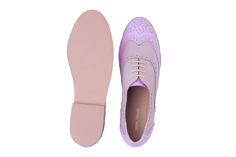 Brogue Pink with Ivory