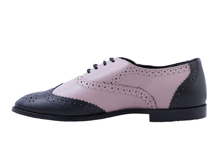 Brogue Black with Ivory