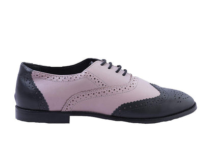 Brogue Black with Ivory