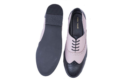 Brogue Black with Ivory