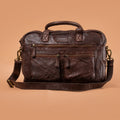 Vintage Laptop Bag Brown