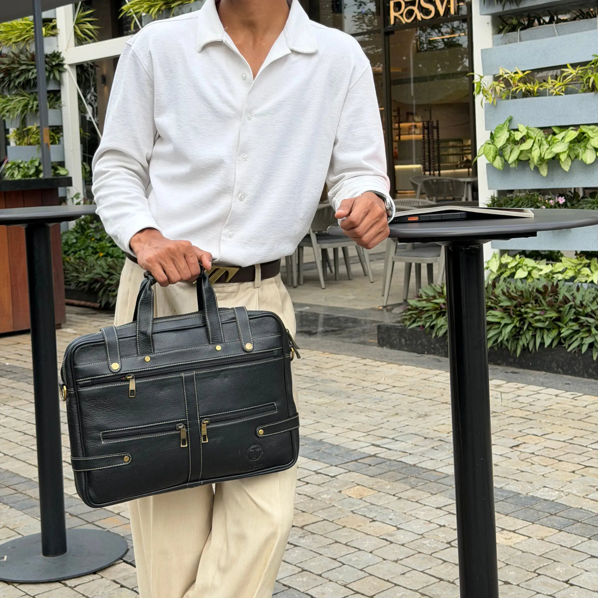 Multizip Laptop Bag