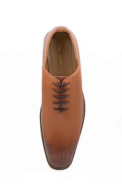 Tan Front Brouge