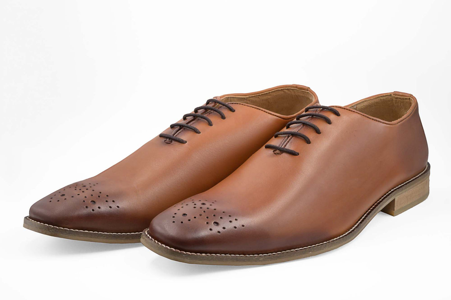 Tan Front Brouge