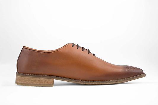 Tan Front Brouge