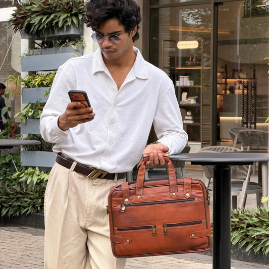 Multizip Laptop Bag