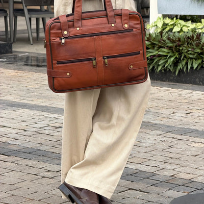Multizip Laptop Bag