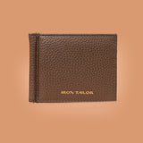 Iron Tailor Money Clipper in Grey – Genuine Men's Leather Wallet | Iron Tailor