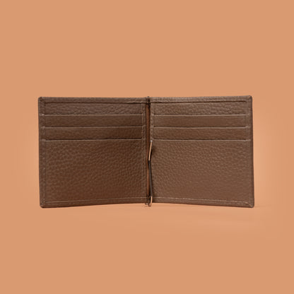 Iron Tailor Money Clipper in Grey – Genuine Leather Men's Wallet | Iron Tailor