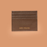 Grey Genuine Leather Card Holder for Men – Iron Tailor