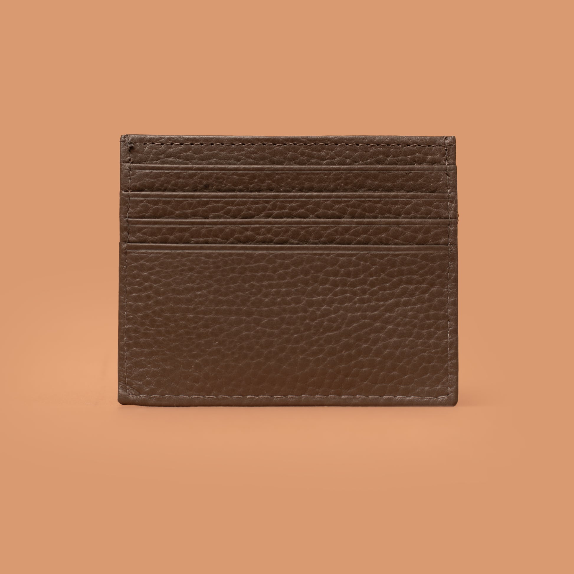 Grey Genuine Leather Card Holder for Men – Iron Tailor