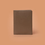 Slim Fold Card Case Dark Gray  – Leather Card Holder For Men | Iron Tailor 