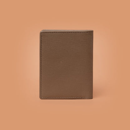 Slim Fold Card Case Dark Gray  – Leather Card Holder For Men | Iron Tailor 