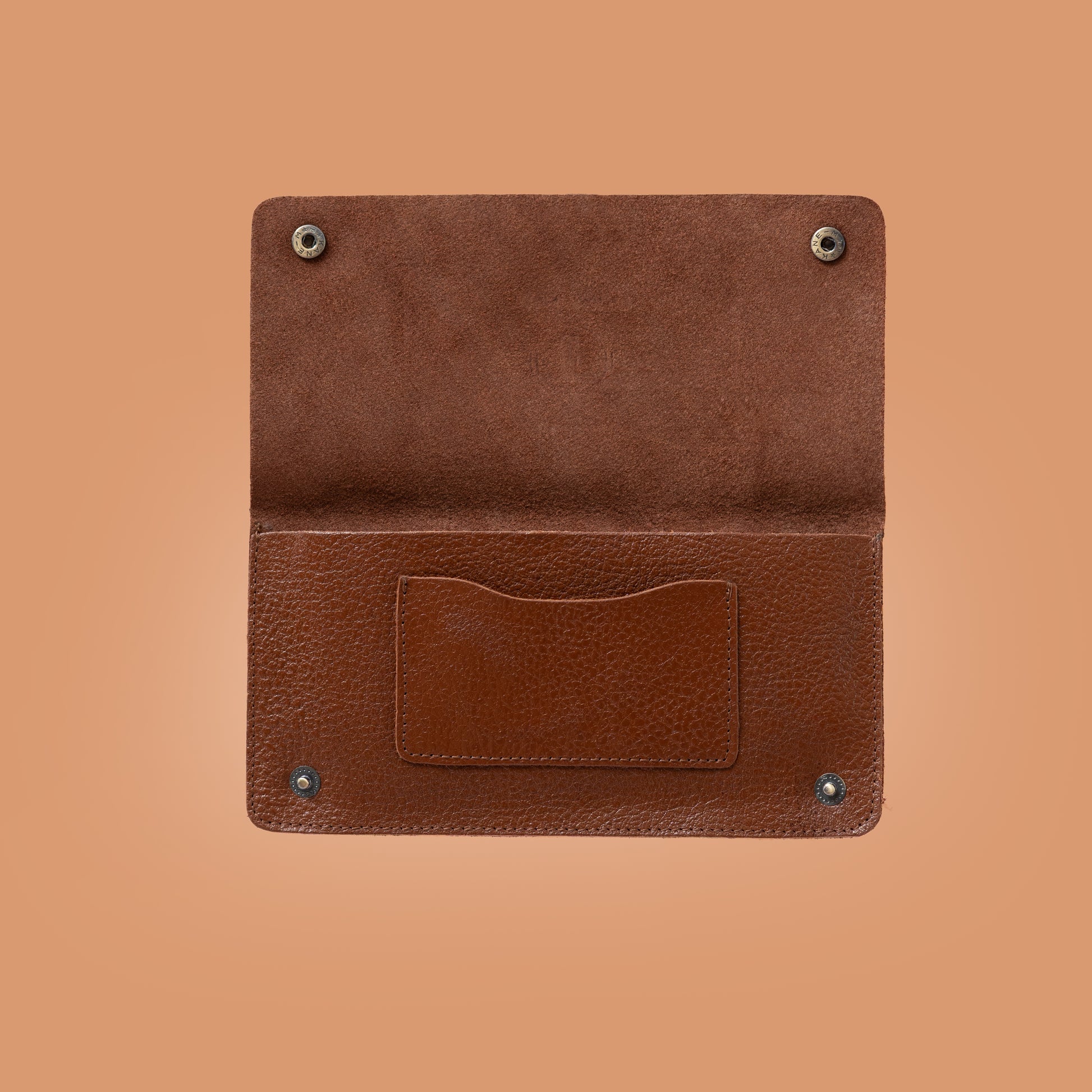 Genuine Leather Ladies Cash Wallet in Brown – Wallets For Women | Iron Tailor