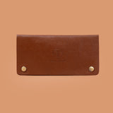 Genuine Leather Ladies Cash Wallet in Brown – Wallets For Women | Iron Tailor 
