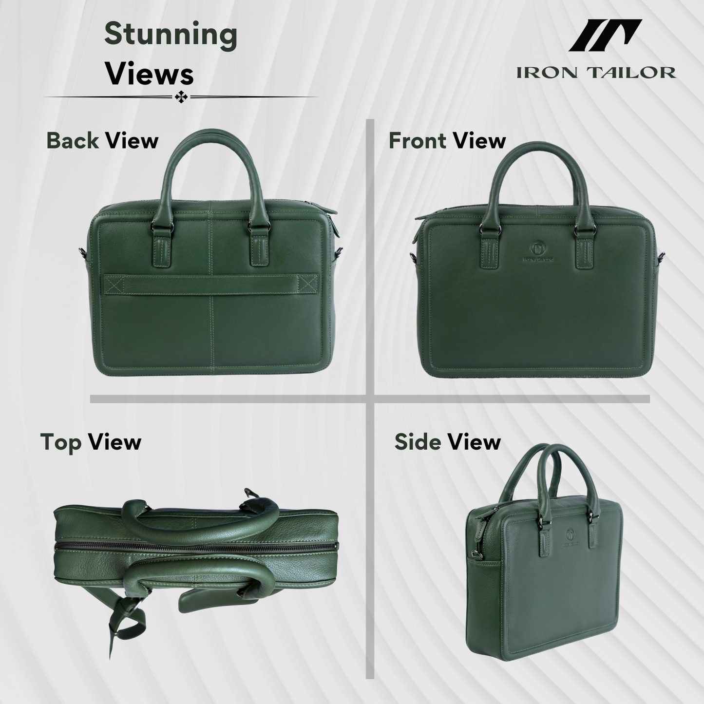 The Chest Laptop Bag Multi View | Iron Tailor