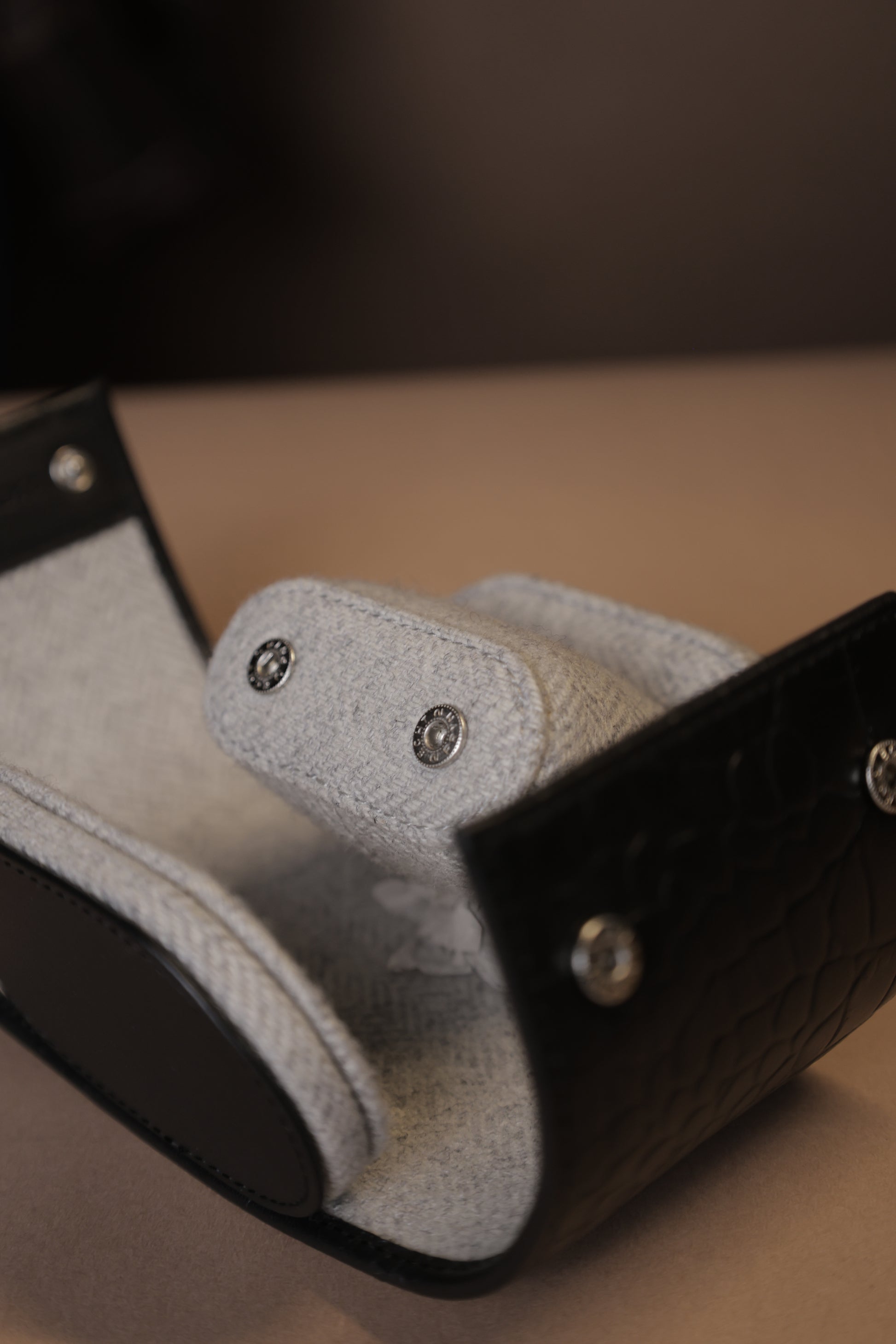 Soft Cushioned Interior Watch Case for Protection | Iron Tailor