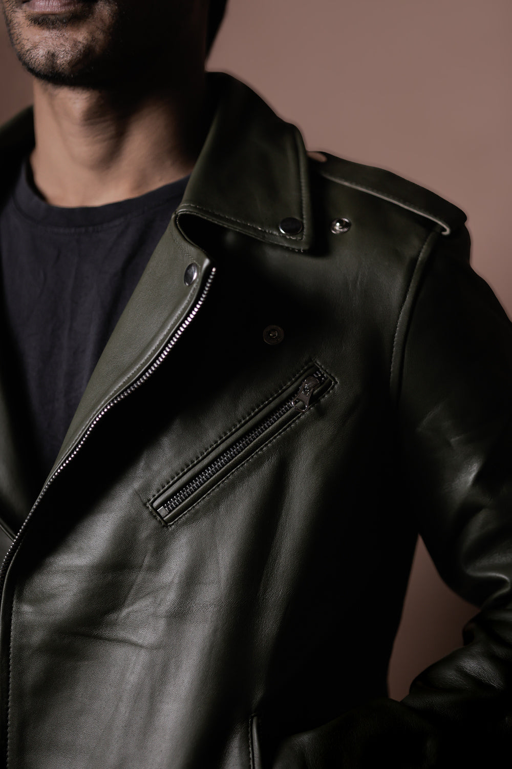 Hunter Rebel Leather Jacket